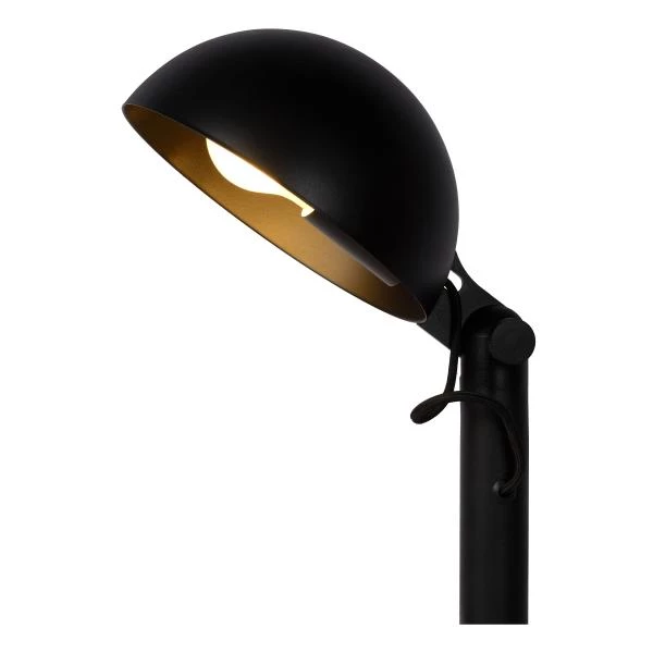 Lucide AUSTIN - Schreibtischlampe - Ø 20 cm - 1xE27 - Schwarz - DETAIL 4
